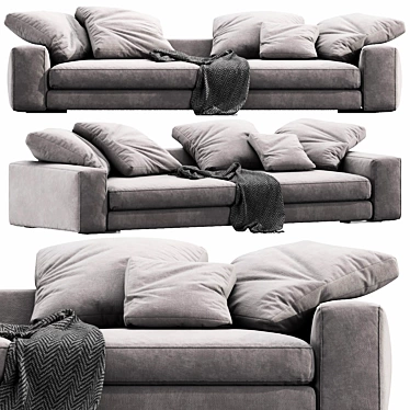 Verzelloni Holden: Modern Designer Sofa 3D model image 1 
