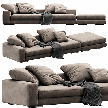 Verzelloni Holden: Stylish Lounge Chair 3D model image 1 