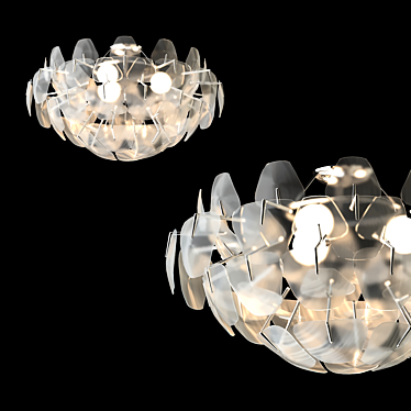 Graceful Crystal Elegance 3D model image 1 