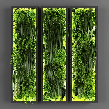 GreenWall Vertical Garden Kit 3D model image 1 