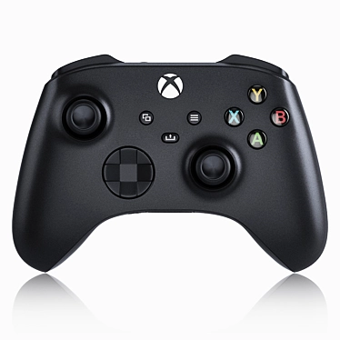 Next-Gen Gaming Controller: Xbox Series X 3D model image 1 