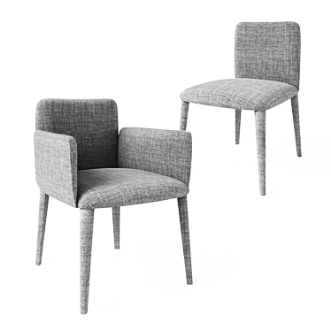 BABI Chair: Sleek and Stylish Seating 3D model image 1 