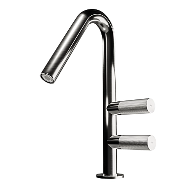 22mm Stainless Steel Faucet Collection by Rubinetterie Treemme 3D model image 1 