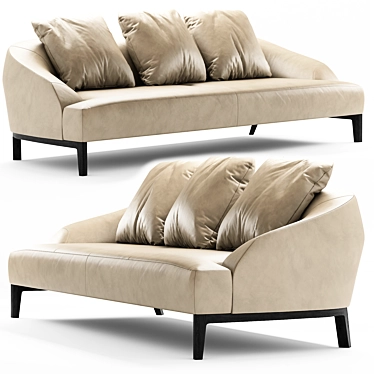 Luxurious Ligne Roset Sintra Sofa 3D model image 1 