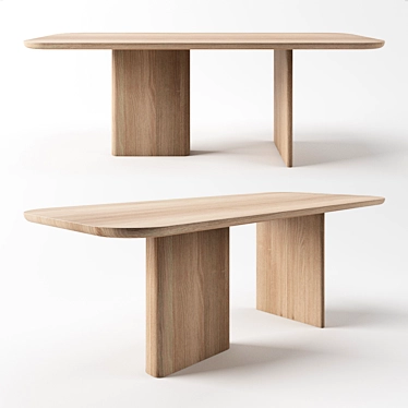 SURF Collection: Handcrafted Ivan Chudov Table 3D model image 1 