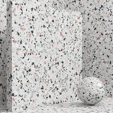 Seamless Stone & Terrazzo Set 3D model image 1 