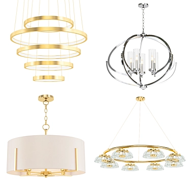 Modern Lighting Collection 3D model image 1 