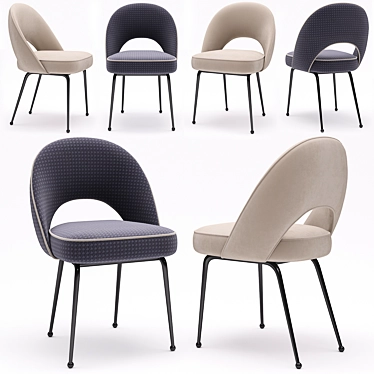 Tosconova Fifty Chair: Elegant and Versatile Seating 3D model image 1 