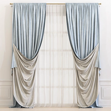 Light & Lovely Curtain 612 3D model image 1 