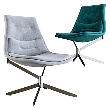 Frank: Modern Chair for Sleek Interiors 3D model image 1 