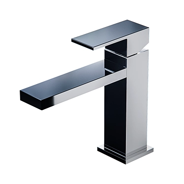 Modern Ergonomic Faucet Range 3D model image 1 