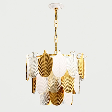 Modern Pendant Chandelier | Cloyd 10587 3D model image 1 