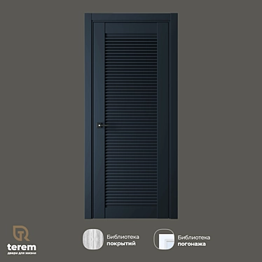 Terem Door Blinds: Conceal and Beautify 3D model image 1 