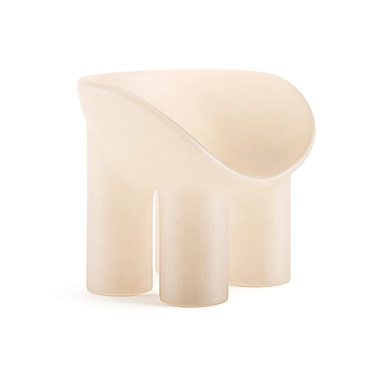 Roly Poly Chair - Sleek, Stylish Bliss 3D model image 1 