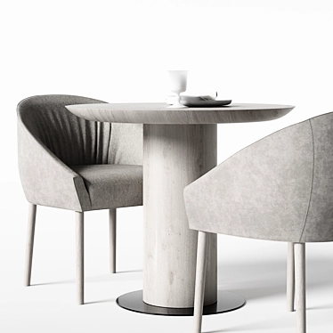 CARA dining chair, OLLE table by Piet Boon