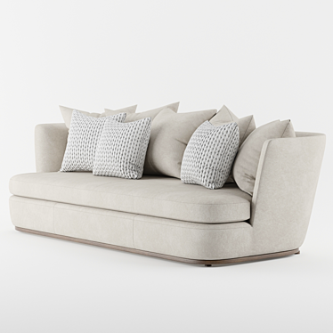 Minimalist Apollo Sofa - Maxalto 3D model image 1 