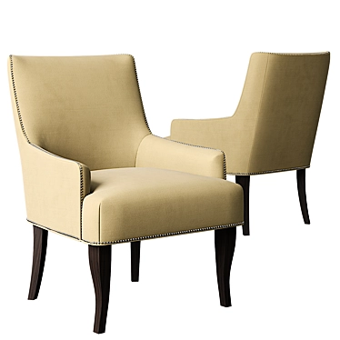 Tumnus Chair: Elegant and Comfortable Seating 3D model image 1 