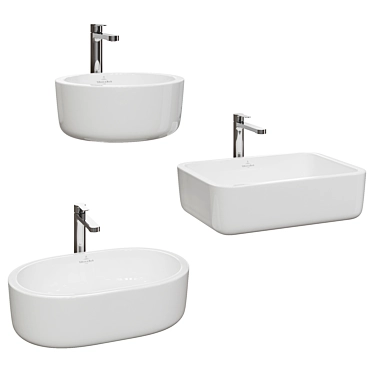 Architectura Overhead Sinks by Villeroy & Boch 3D model image 1 