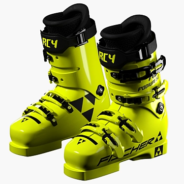 Fischer RC4 Podium RD 150 Ski Boots 3D model image 1 