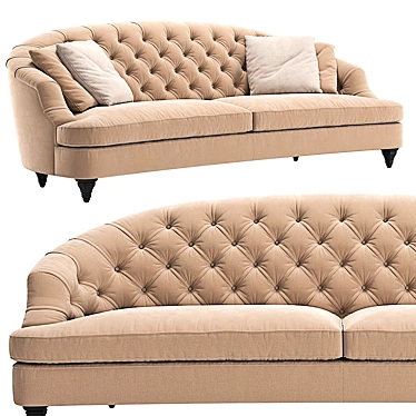 Tosconova Savon Sofa: Elegant and Stylish 3D model image 1 