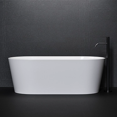 Nic Bay Bath: Stylish and Functional 3D model image 1 