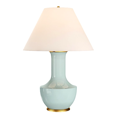 Elegant Lambay Table Lamp 3D model image 1 