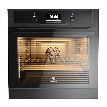 Electrolux EOA 55551: Versatile Built-in Oven 3D model image 1 