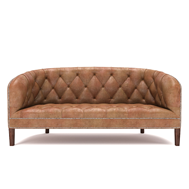 Sophisticated Burghley Sofa - Classic and Modern Design 3D model image 1 