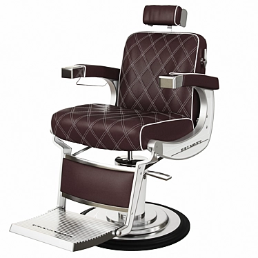 Belmont Apollo 2: Classic Barbershop Armchair 3D model image 1 