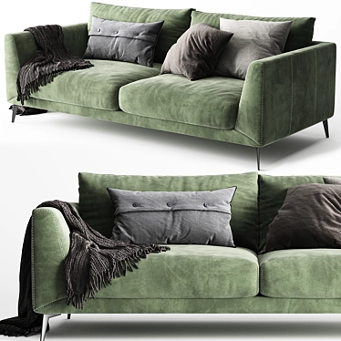 Contemporary BoConcept Fargo Sofa 3D model image 1 