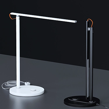 Elegant Modern Table Light 3D model image 1 