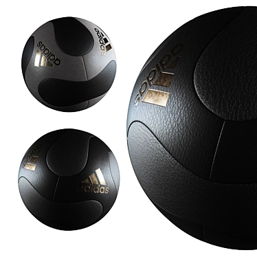 Dual-Tone Soccer Ball 3D model image 1 