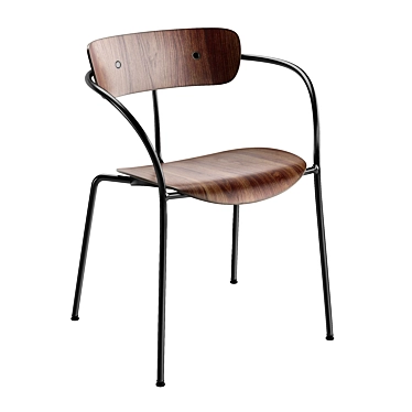 Modern Pavilion AV2 Tuoli Chair 3D model image 1 
