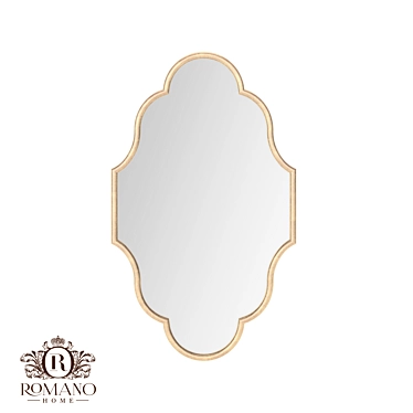 Elegant Reflection: Clarice Romano Mirror 3D model image 1 