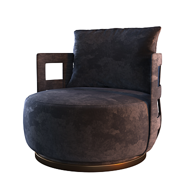 Luxury at its Finest: Rugiano BRAID Armchair 3D model image 1 