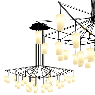 Catenaria Pendant Light: Sleek and Stylish 3D model image 1 
