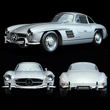 2011 Mercedes-Benz 300 SL Coupe 3D model image 1 