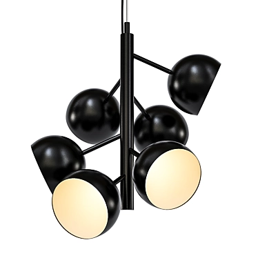 Elegant Rondo Pendant 3D model image 1 