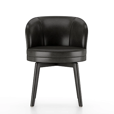 Elegant Fendi Doyle Chair 3D model image 1 