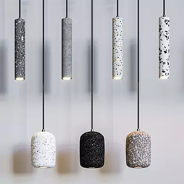 Terrazzo pendant lighting collection