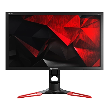 Ultimate Gaming Experience: Acer Predator XB241H 3D model image 1 
