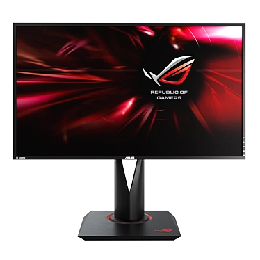 Ultra-Fast Gaming Monitor 3D model image 1 