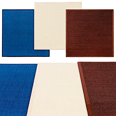 Benuta Square Carpets | Various Sizes 3D model image 1 
