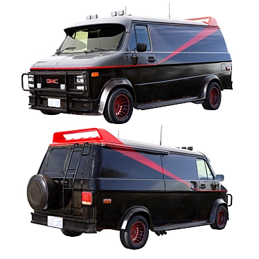 GMC Vandura 1983 A-team van