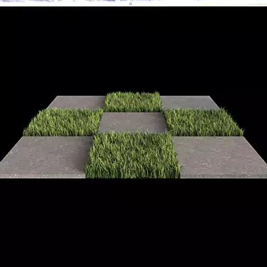 Elegant Decorative Floor Set 3D model image 1 