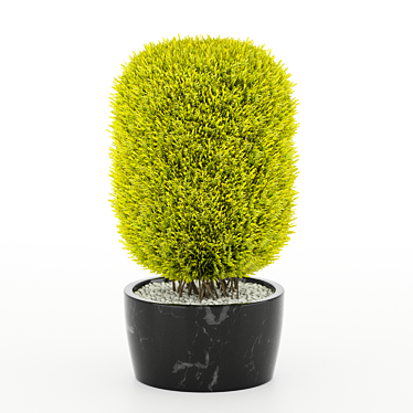 Giant Thuja Cylinder: Versatile and Striking 3D model image 1 