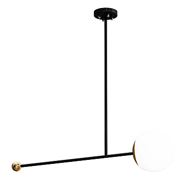 FLIAR Libra 1 - Sleek and Stylish Pendant Light 3D model image 1 