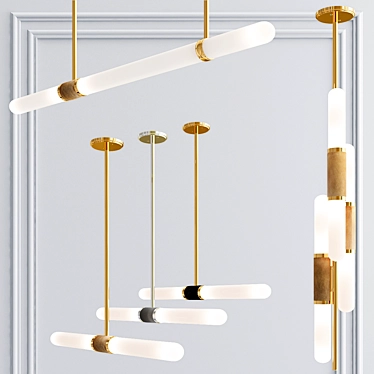Scandal Collection: LED Pendant Lamps 3D model image 1 