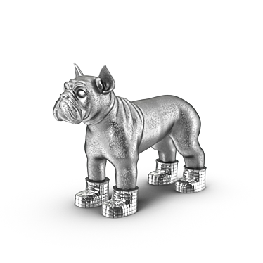 Silver French Bulldog