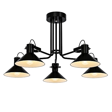 Downtown Hanging Pendant Light 3D model image 1 